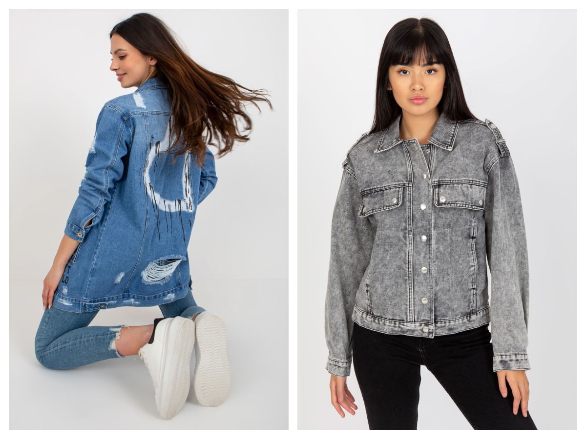 Kurtki jeansowe damskie – znajdź idealny model
